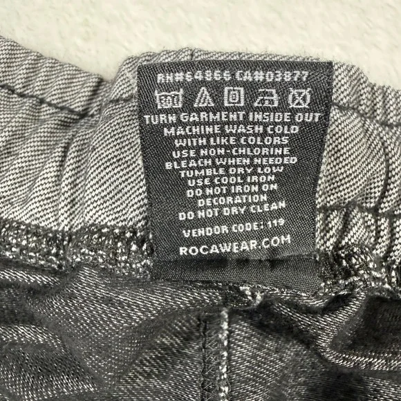 Rocawear Mens Gray Athletic Shorts Size 2XL Embroidered Logo Elastic Waist‎ - Picture 6 of 11